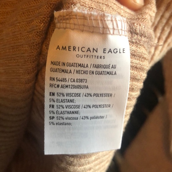 AE soft & sexy plush long sleeve henley - Picture 3 of 3